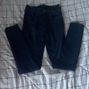 Aeropostale, dark blue jeans size 0